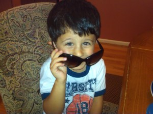 Max and his crooked nose, June 2012.